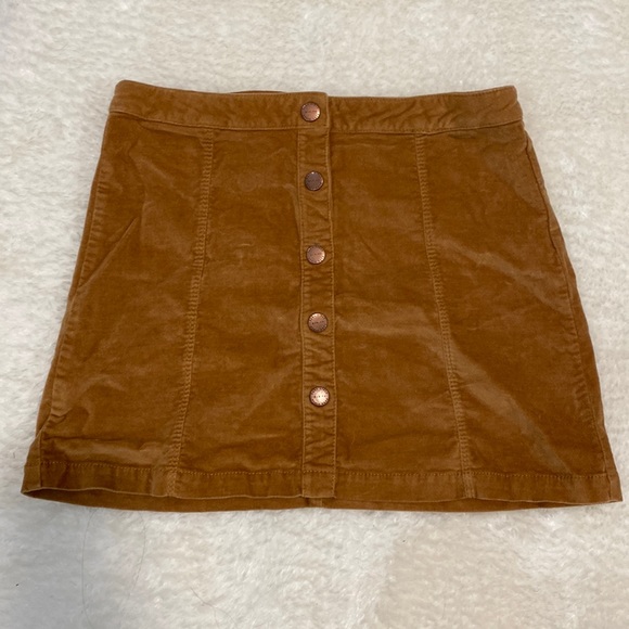 Brand NEW, Unworn, ZARA Japan Girls Skirt, size 9/10, Tan & Pink - Picture 1 of 4